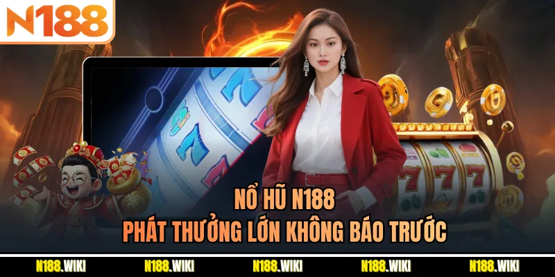 Nổ hũ N188 phát thưởng lớn không báo trước