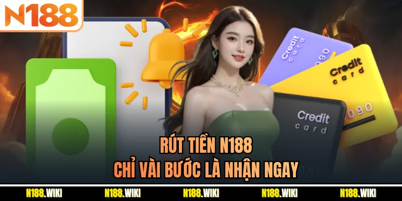 Rút tiền N188 chỉ vài bước là nhận ngay