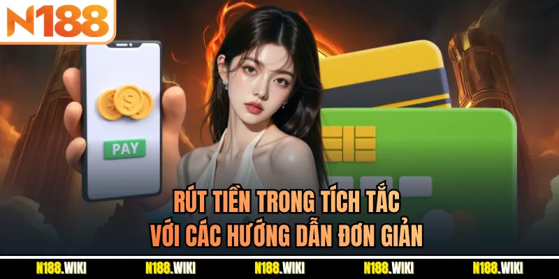 Rút tiền trong tích tắc với các hướng dẫn đơn giản